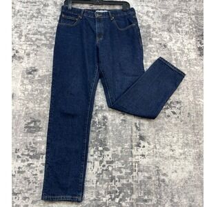 Peter Manning NYC Jeans Mens 31x28 Dark Blue  Denim Short Inseam Proportional